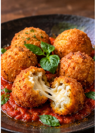 Precious Orb Arancini Platter